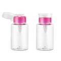 Plastic Nail Polish Remover Pump Dispenser Bottle